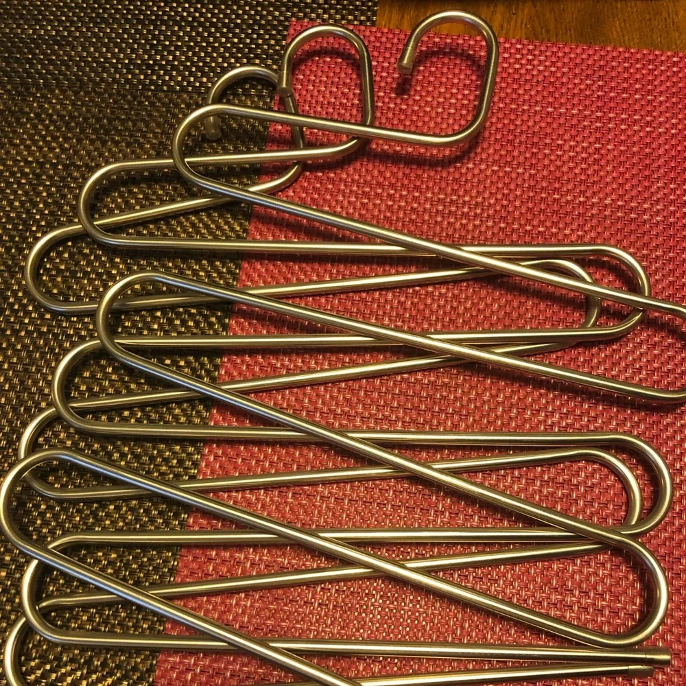 Lot of 4 Multi Hangers - 3 Metal Multi-Hangers, and 1 White Plastic Multi-Hanger